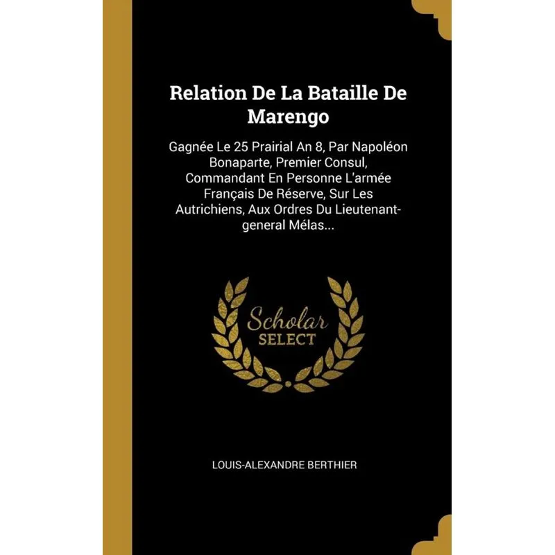 Relation De La Bataille De Marengo