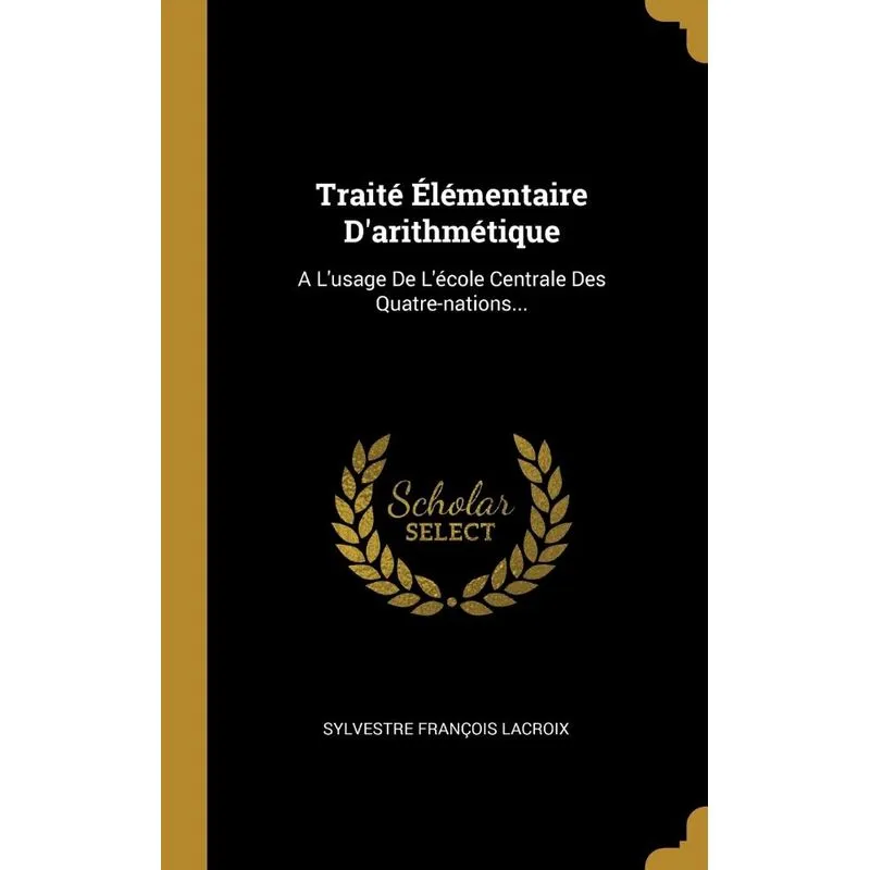 Traité Élémentaire Darithmétique