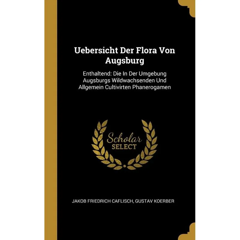 Uebersicht Der Flora Von Augsburg