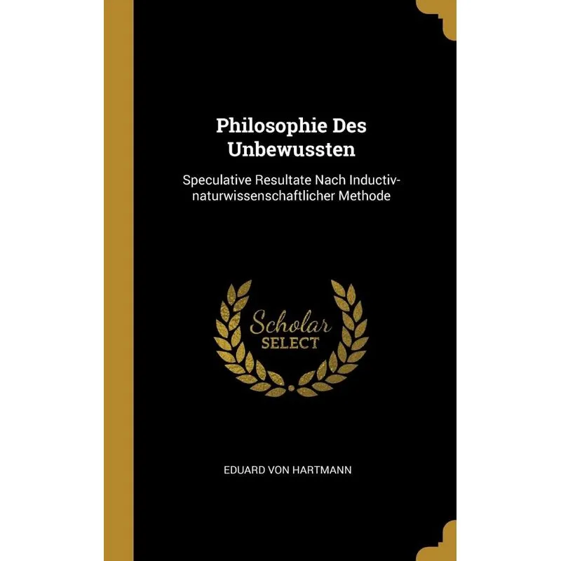 Philosophie Des Unbewussten