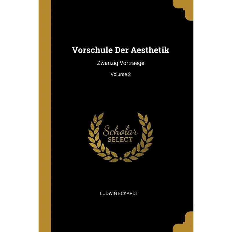 Vorschule Der Aesthetik