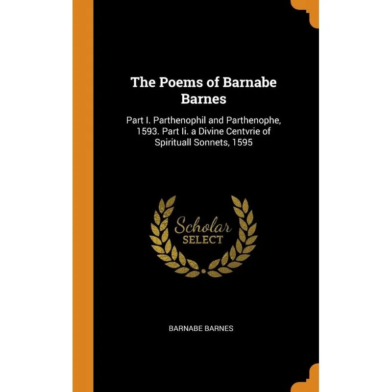 The Poems of Barnabe Barnes