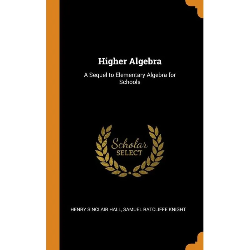Higher Algebra