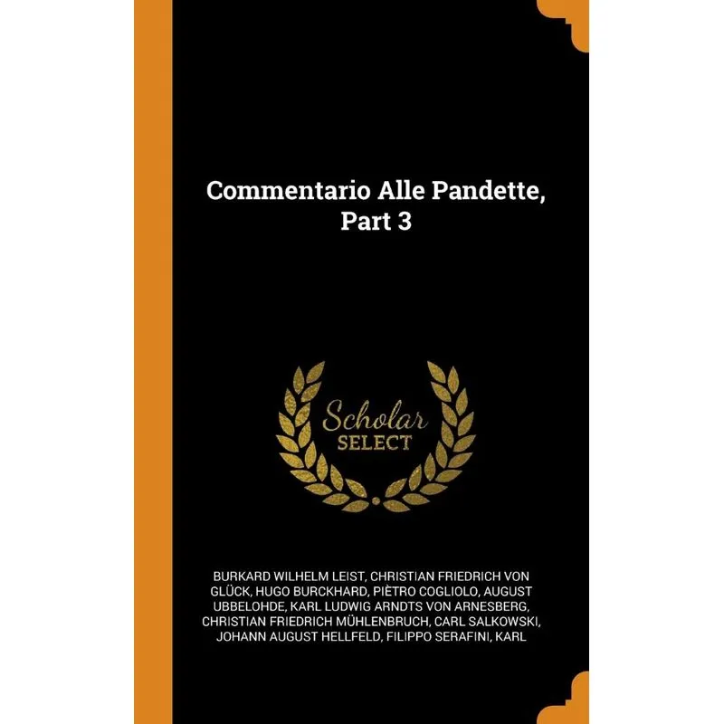 Commentario Alle Pandette, Part 3