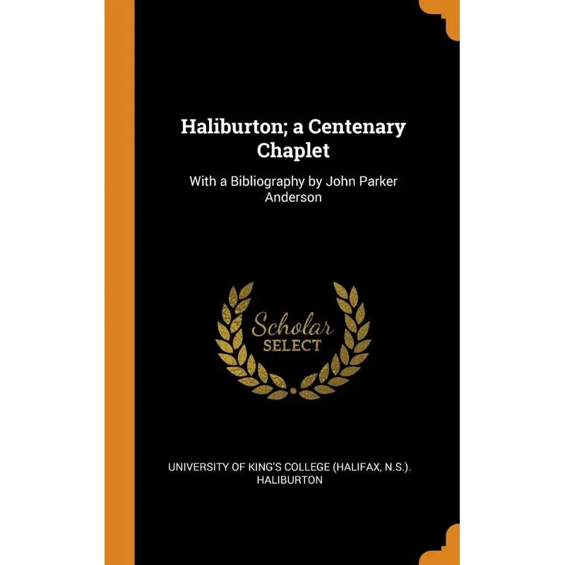 Haliburton, a Centenary Chaplet
