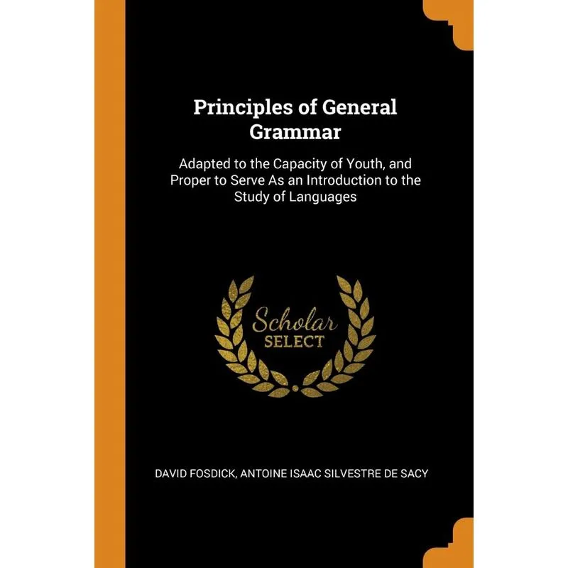 Principles of General Grammar