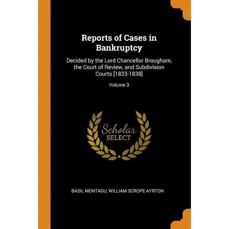 Reports of Cases in Bankruptcy