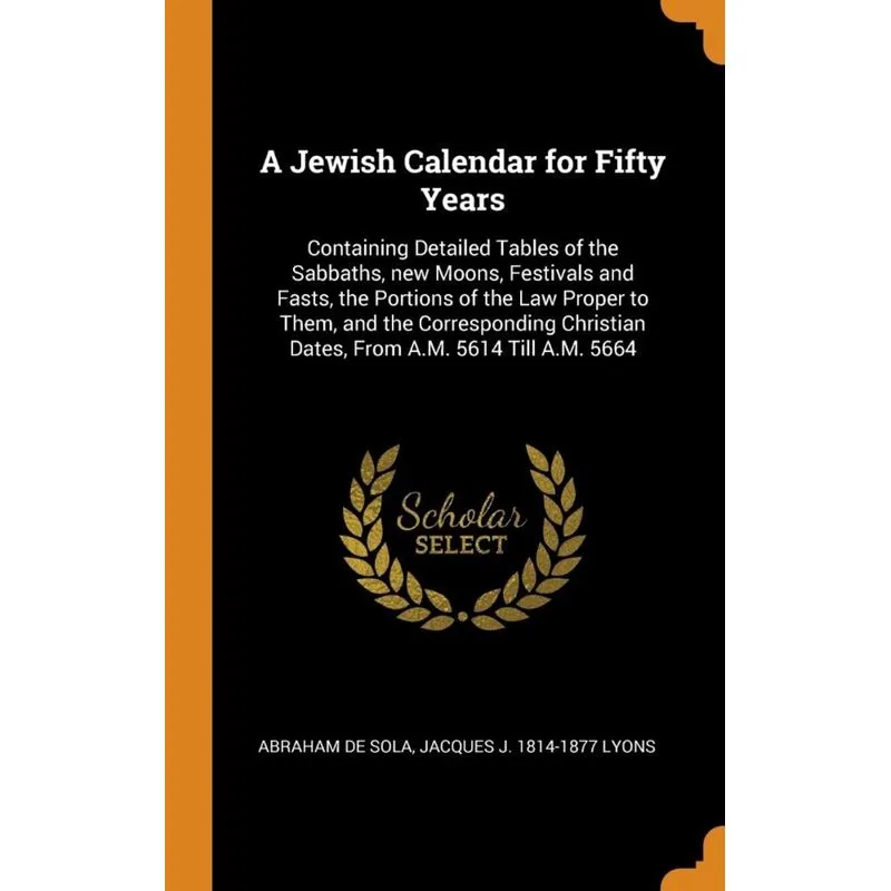 A Jewish Calendar for Fifty Years