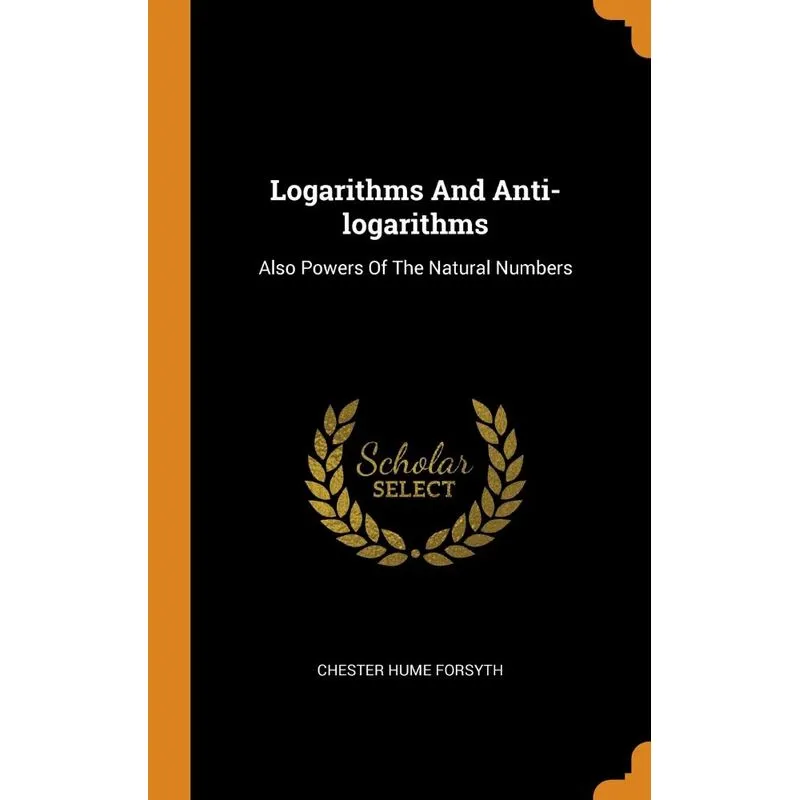 Logarithms And Anti-logarithms