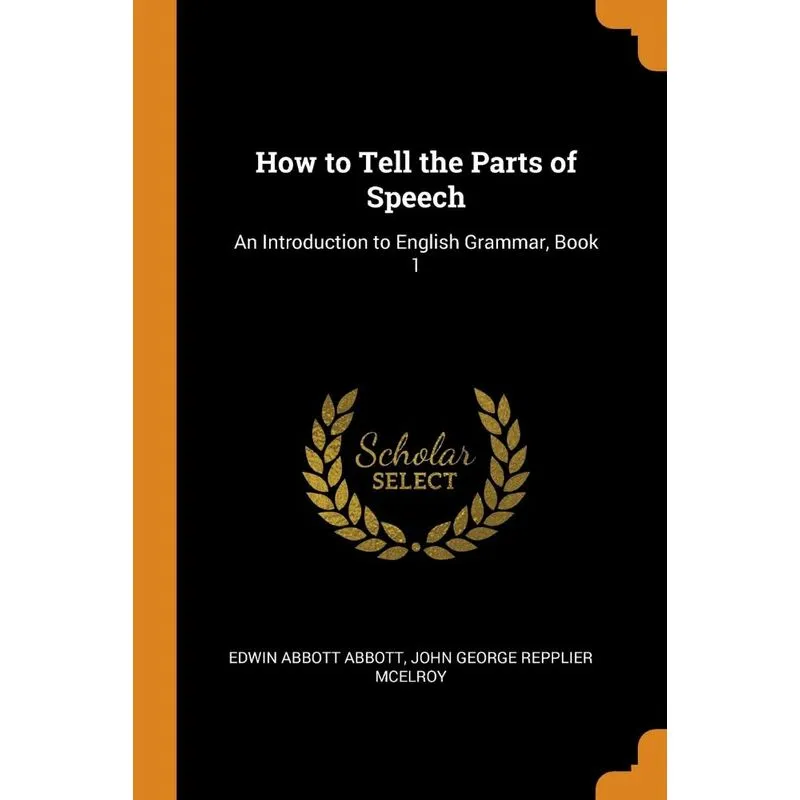 How to Tell the Parts of Speech