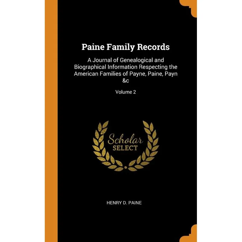 Paine Family Records