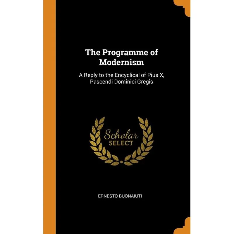 The Programme of Modernism