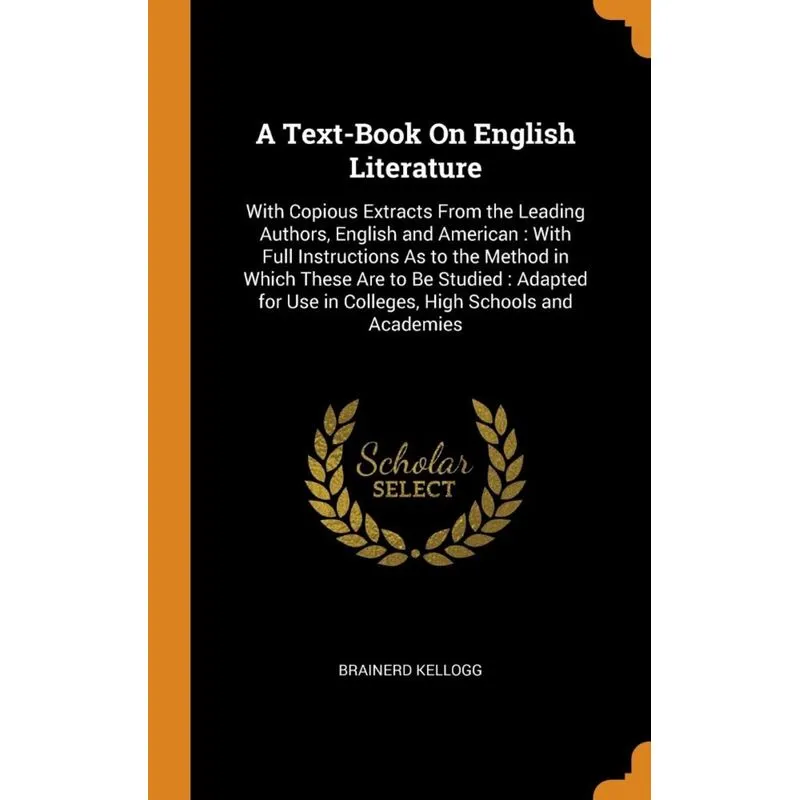 A Text-Book On English Literature