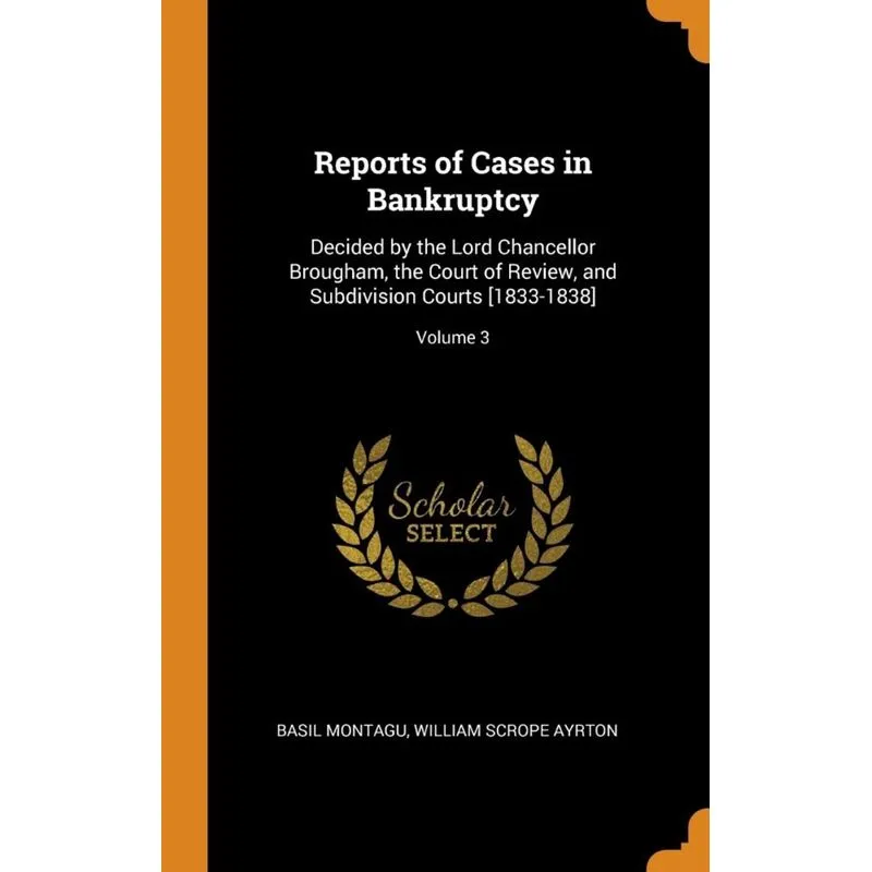 Reports of Cases in Bankruptcy
