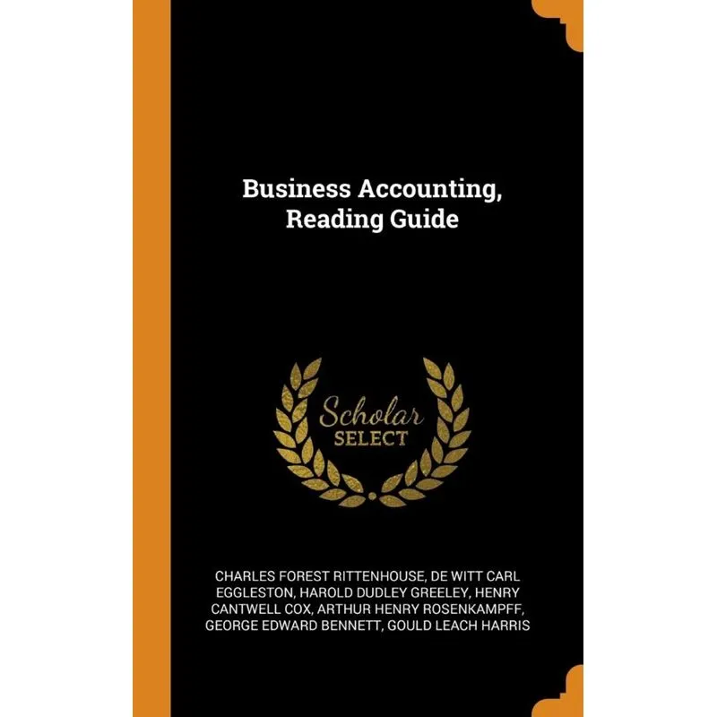 Business Accounting, Reading Guide