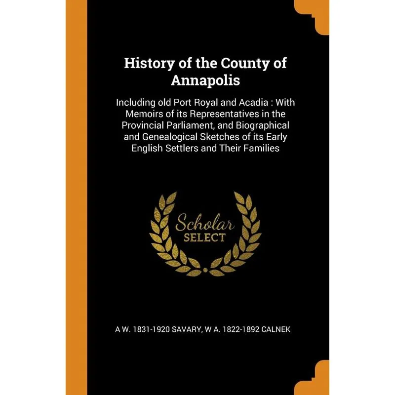 History of the County of Annapolis