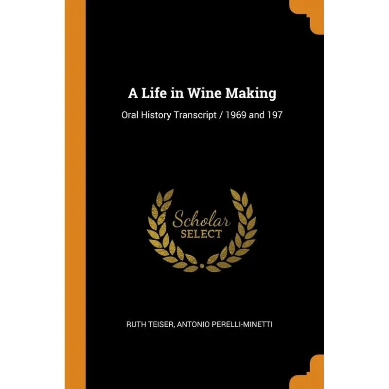 A Life in Wine Making