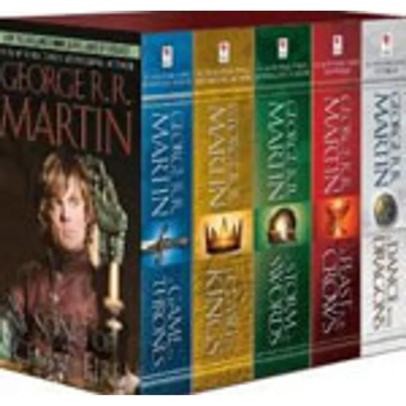 SONG OF ICE AND FIRE, A - 5 BOOK BOXED SET