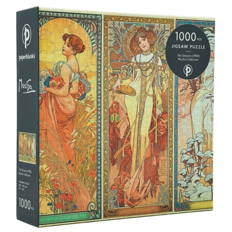 Quebra-Cabeça Paperblanks 1000 Peças The Seasons 1900
