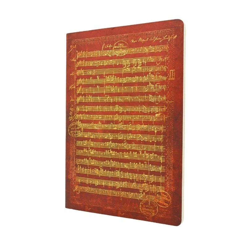 Mozart, The Hunt A4 Musical Staves (Embellished Manuscripts Collection) Cahier