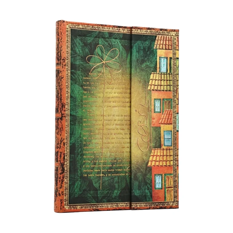 Caderno Pautado Capa Dura Ultra Gabriel García Márquez 18x23cm 176 Páginas 100g/m² - Paperblanks