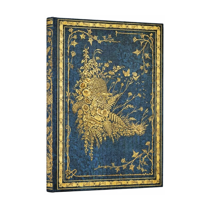 Caderno Pautado Capa Dura Ultra Les Papillons 18x23cm 176 Páginas 100g/m² - Paperblanks