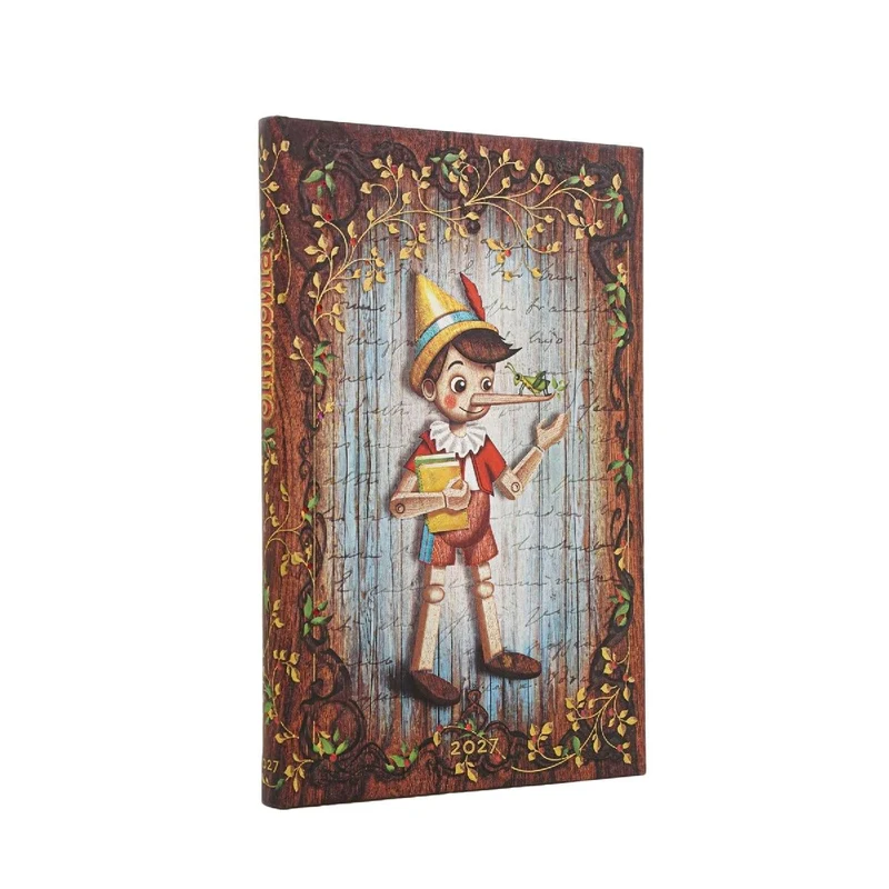 12-Monatskalender 2027 Carlo Collodi, Pinocchio Maxi Verso