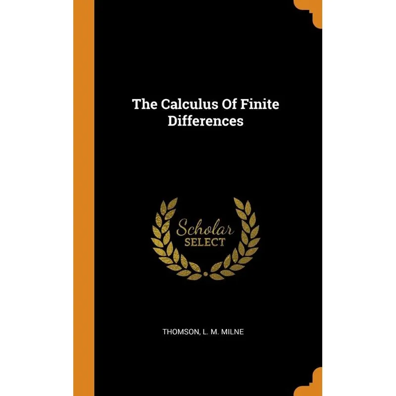 The Calculus Of Finite Differences