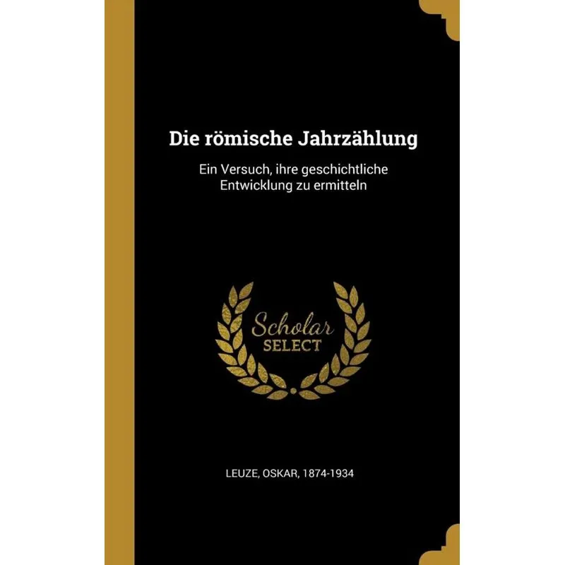 Die römische Jahrzählung