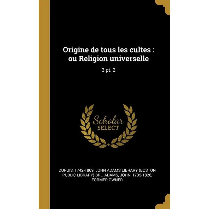 Origine de tous les cultes
