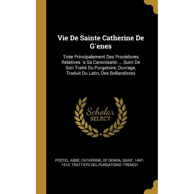 Vie De Sainte Catherine De G`enes