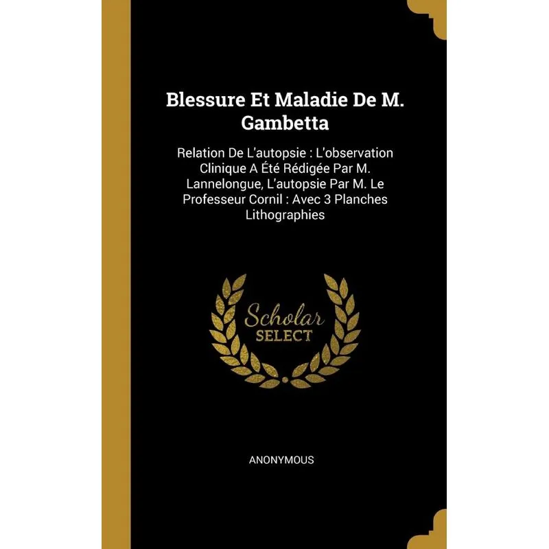 Blessure Et Maladie De M. Gambetta