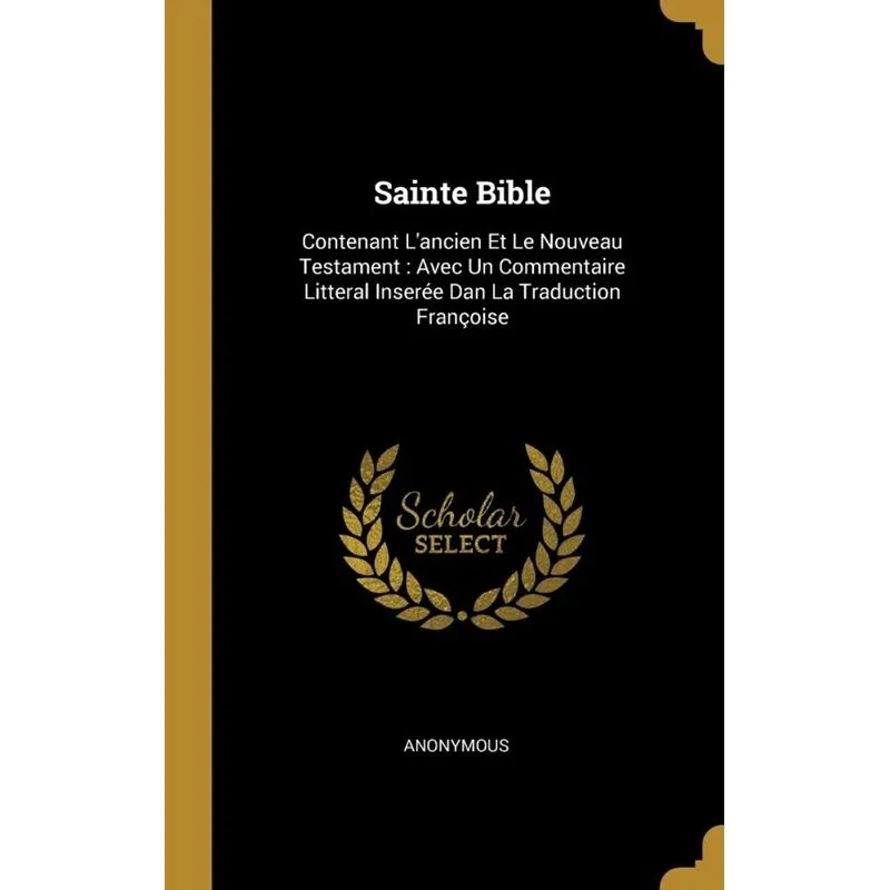 Sainte Bible