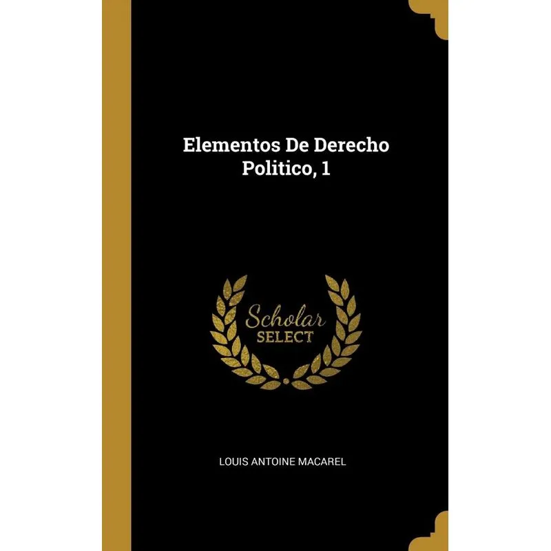 Elementos De Derecho Politico, 1