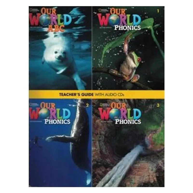OUR WORLD PHONICS 1 - 3 - TEACHER´S BOOK + AUDIO CD - SECOND EDITION