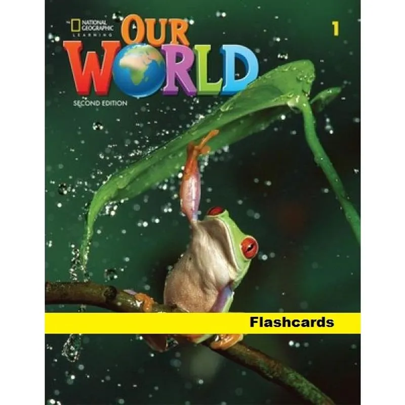 OUR WORLD BRITISH 1 - FLASHCARDS SET - SECOND EDITION