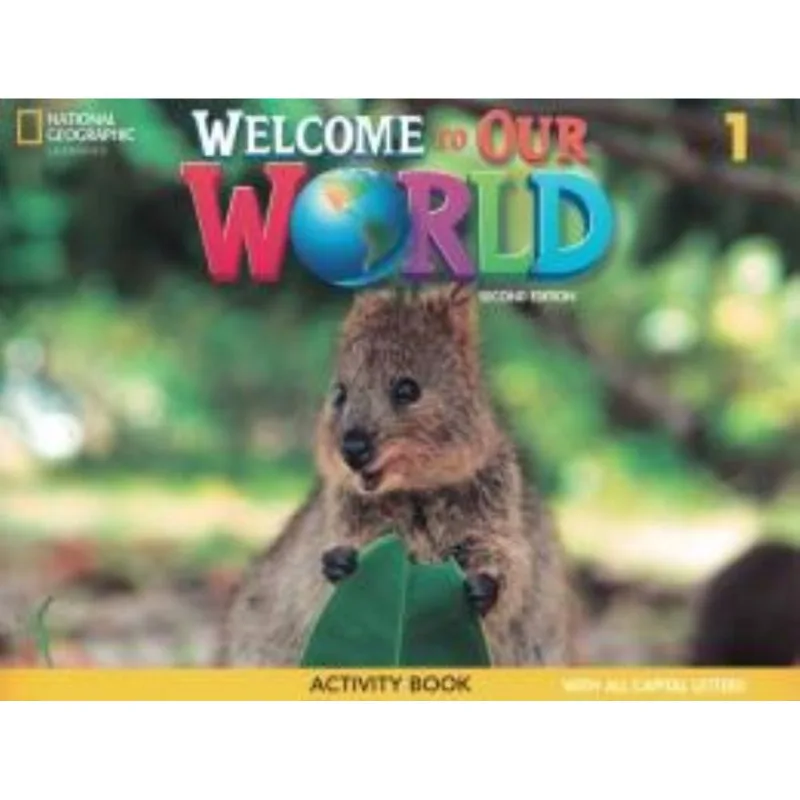 Welcome To Our World 1 Ab All Caps - American - 2nd Ed