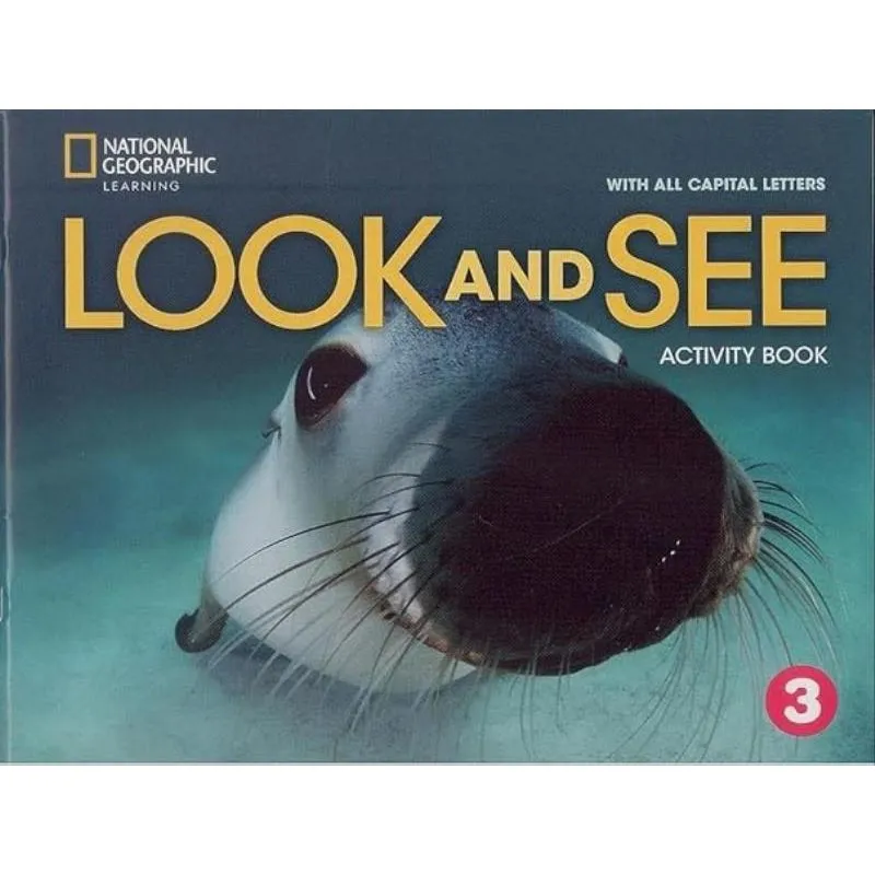 LOOK AND SEE 3 - ACTIVITY BOOK ALL CAPS