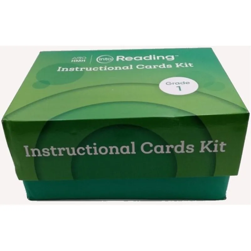 INTO READING INSTRUCTIONAL CARD KIT - GRADE 1