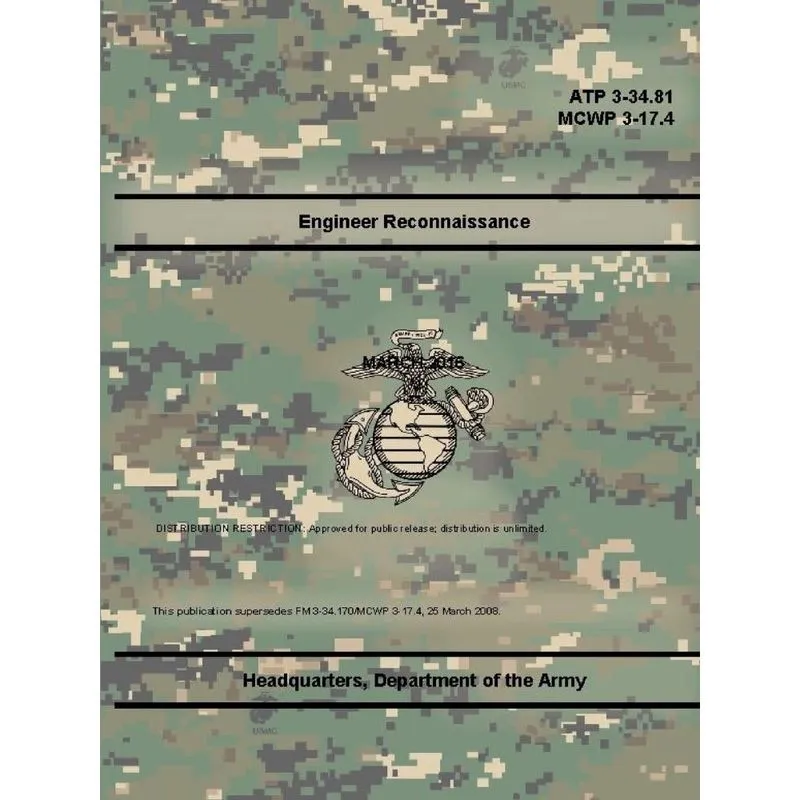 Engineer Reconnaissance (atp 3-34.81), (mcwp 3-17.4)
