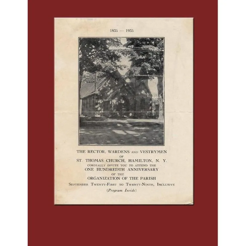 St. Thomas Church 100th
