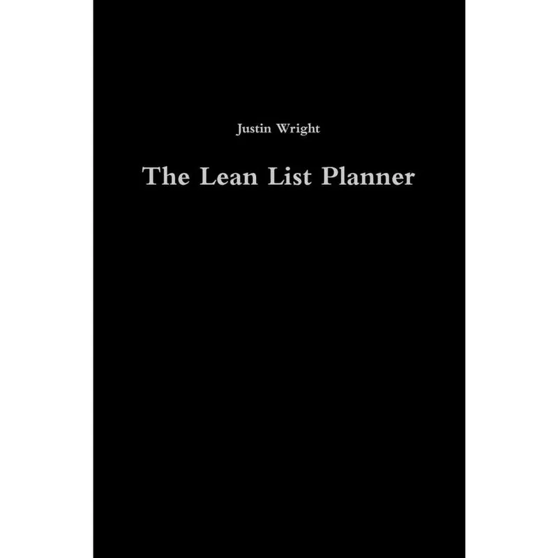 The Lean List Planner