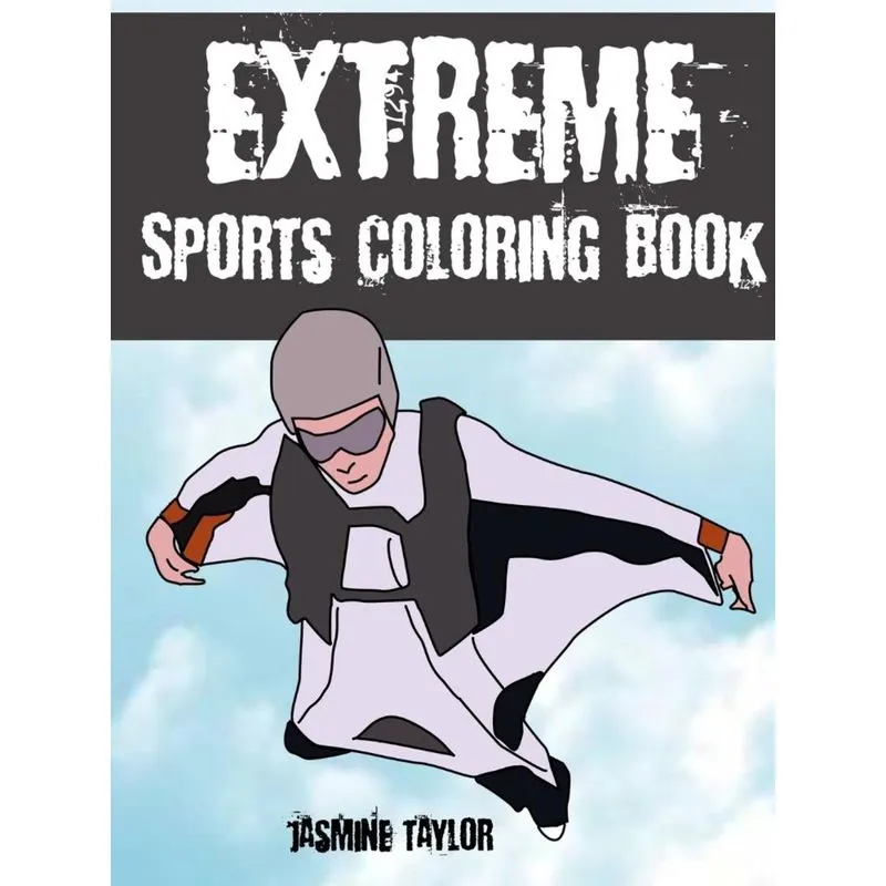 Extreme Sports Coloring Book