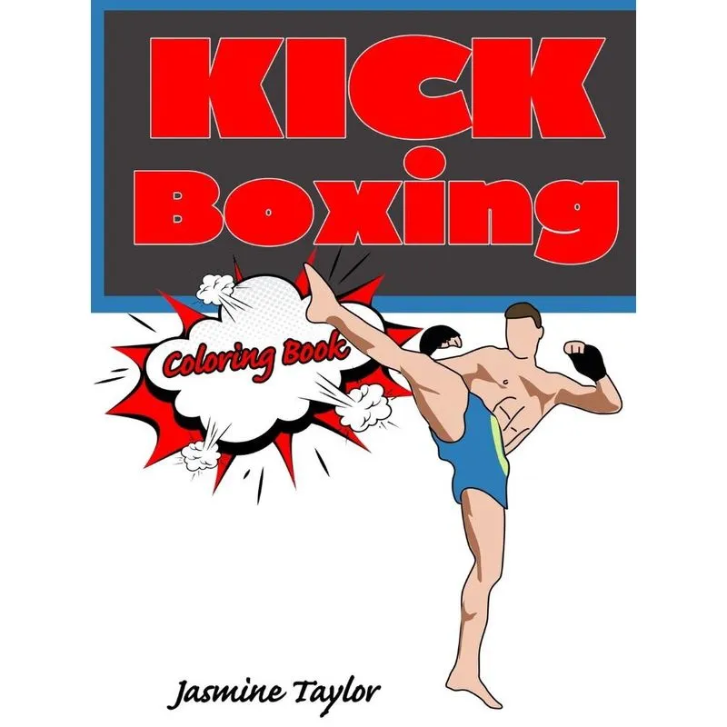 Kickboxing Coloring Book