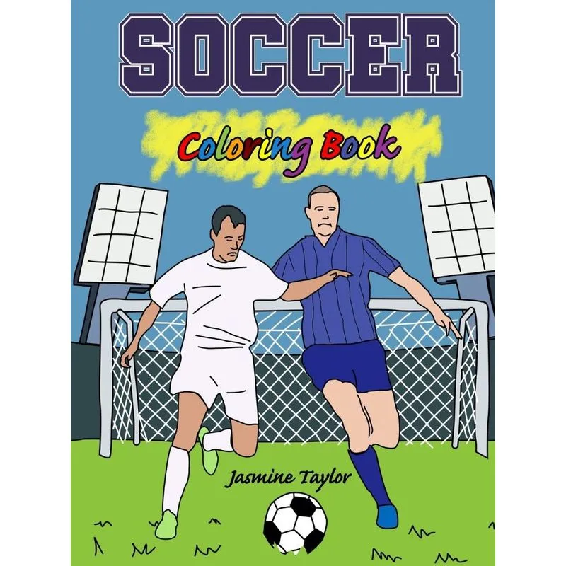 Soccer Coloring Book