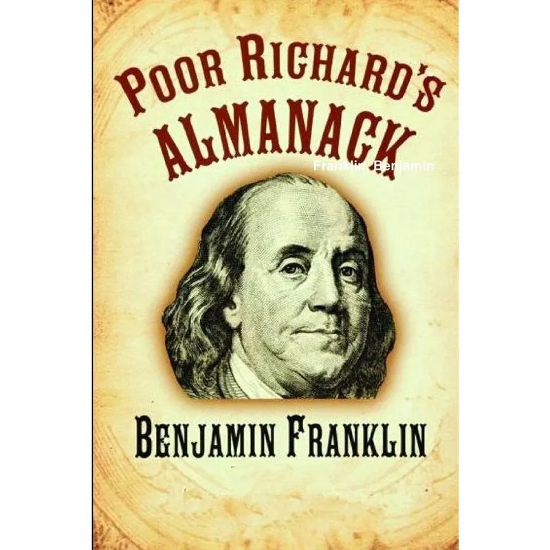 Livro Poor Richard's almanack.
