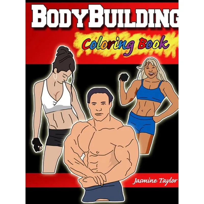 Bodybuilding Coloring Book
