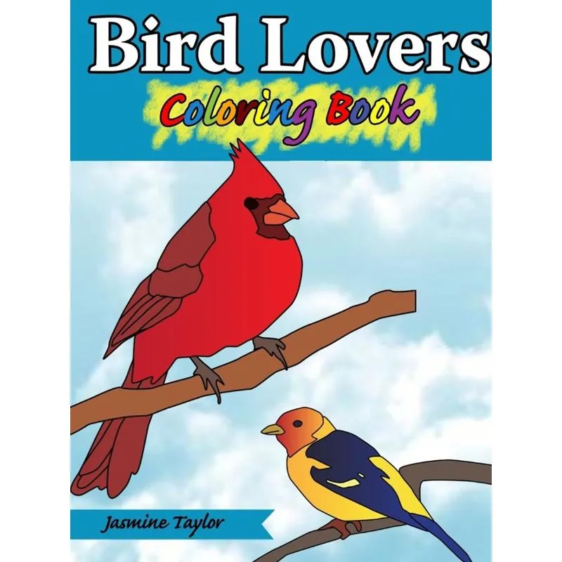 Bird Lovers Coloring Book