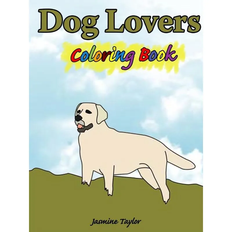 Dog Lovers Coloring Book