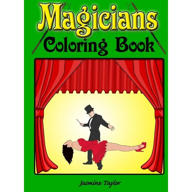 Magicians Coloring Book